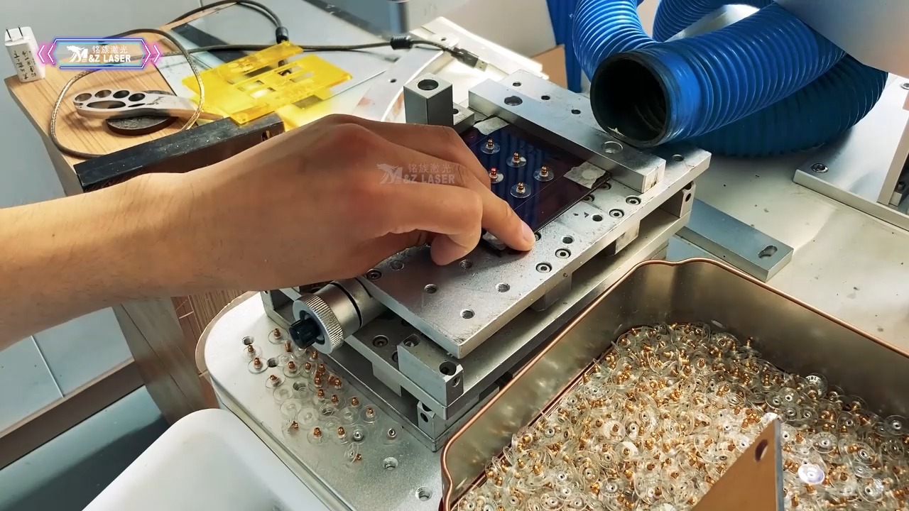 光谷激光 防滑耳堵打标 光纤激光打标机 二氧化碳激光打标机 紫外激光打标机